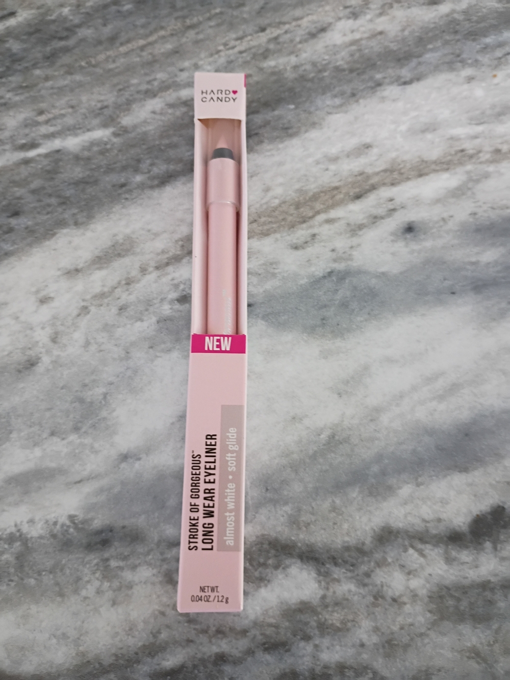 Hard Candy Long Wear Eyeliner — Almost White (Pink Packaging)